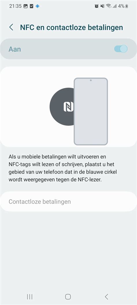 nfc tag niet ondersteund|nfc niet inschakelen.